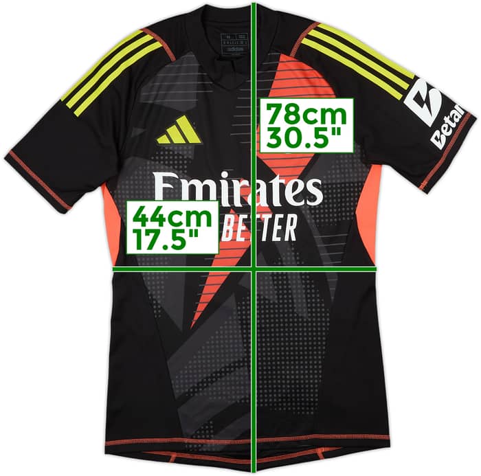 2024-25 Benfica Authentic GK S/S Shirt - 10/10 - (M)