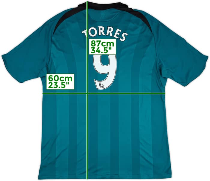 2008-09 Liverpool Third Shirt Torres #9 - 6/10 - (XXL)