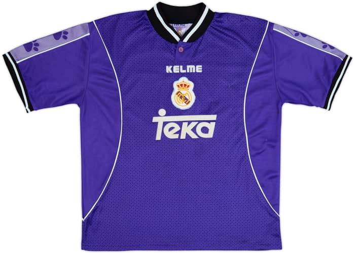 1997-98 Real Madrid Away Shirt - 5/10 - (XL)
