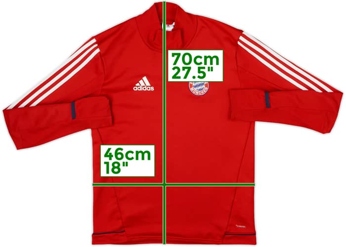 2017-18 Bayern Munich adidas Drill Top - 8/10 - (S)