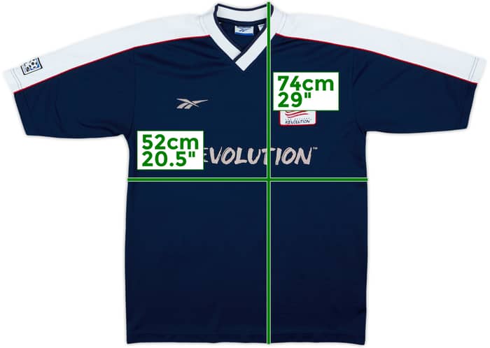 1999 New England Revolution Home Shirt - 4/10 - (S)