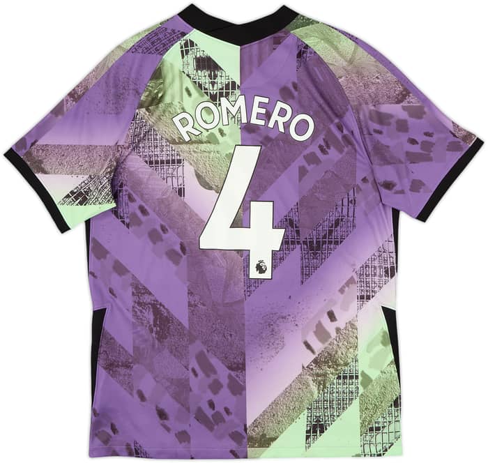 2021-22 Tottenham Third Shirt Romero #4 - 8/10 - (L)