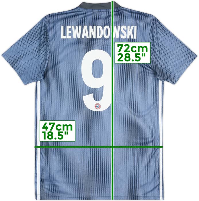 2018-19 Bayern Munich Third Shirt Lewandowski #9 - 10/10 - (S)