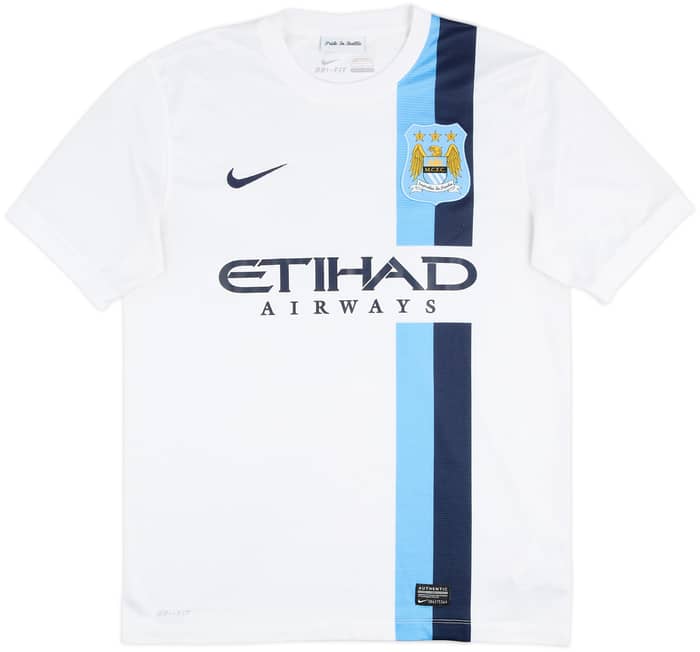 2013-14 Manchester City Third Shirt Kun Aguero #16 - 8/10 - (M)