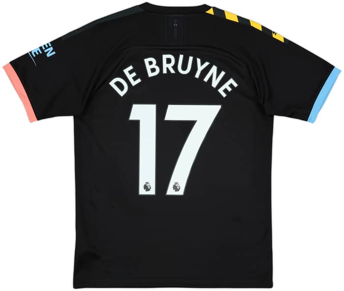 2019-20 Manchester City Away Shirt De Bruyne #17 - 10/10 - (M)