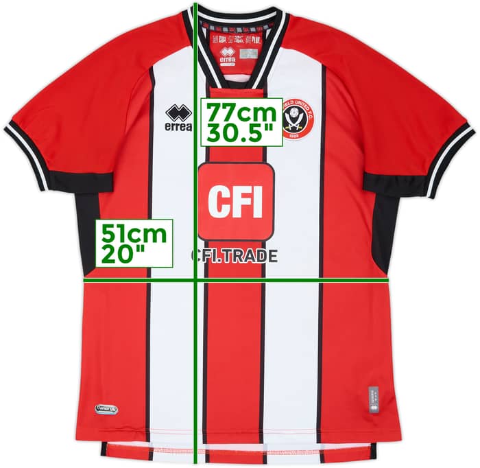 2023-24 Sheffield United Home Shirt - 8/10 - (M)