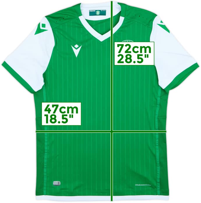 2019-20 Hibernian Home Shirt - 8/10 - (M)