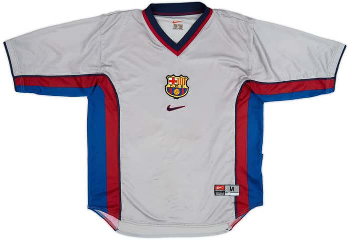 1999-01 Barcelona Away Shirt Rivaldo #11 - 6/10 - (M)