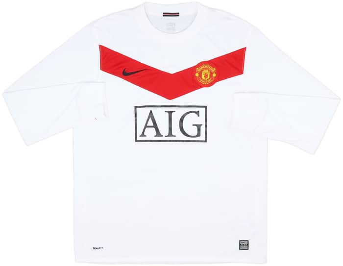 2009-10 Manchester United GK Shirt Van Der Sar #1 - 8/10 - (L)