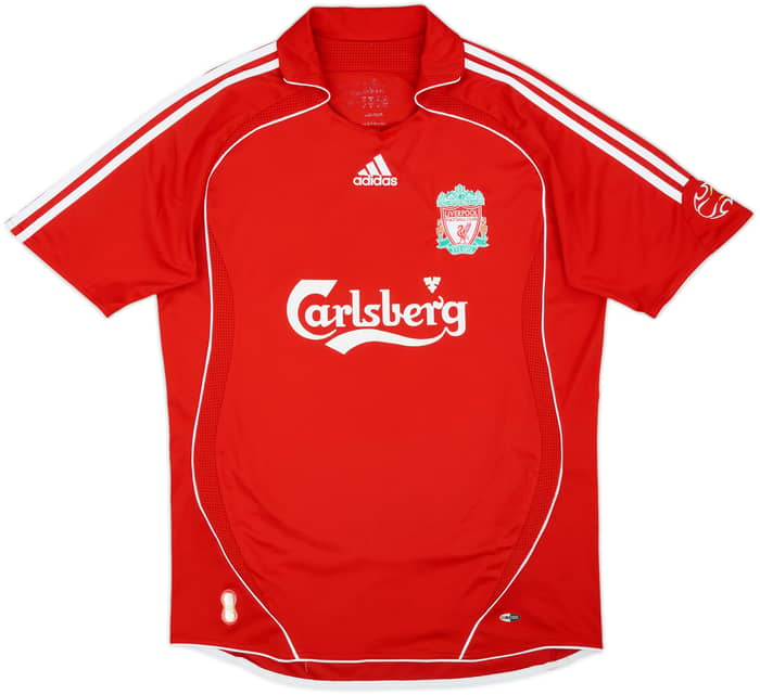 2006-08 Liverpool Home Shirt Gerrard #8 - 6/10 - (M)