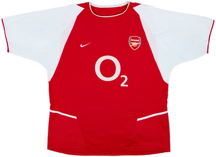 2002-04 Arsenal Home Shirt Henry #14 - 6/10 - (XL)
