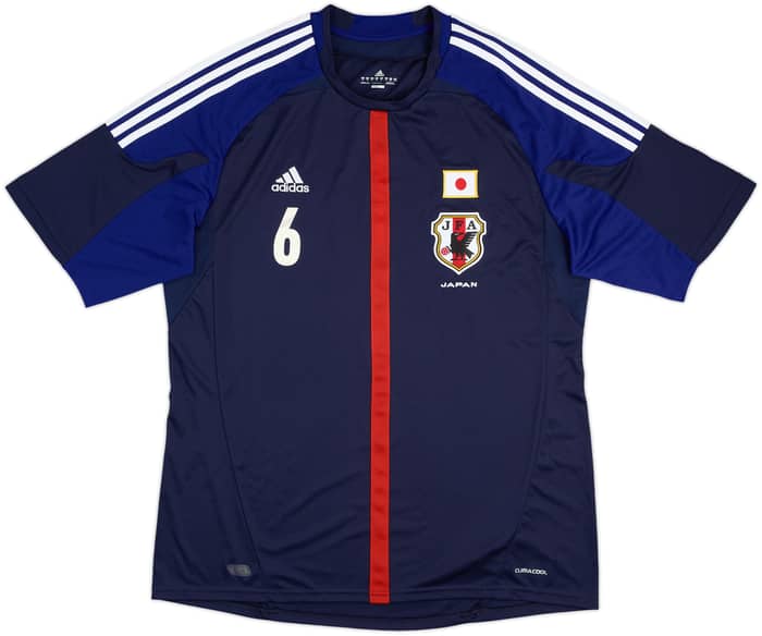 2012-13 Japan Home Shirt Uchida #6 - 5/10 - (XL)