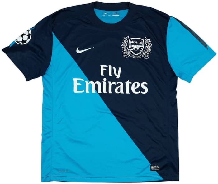2011-12 Arsenal Away Shirt Arteta #8 - 8/10 - (L)