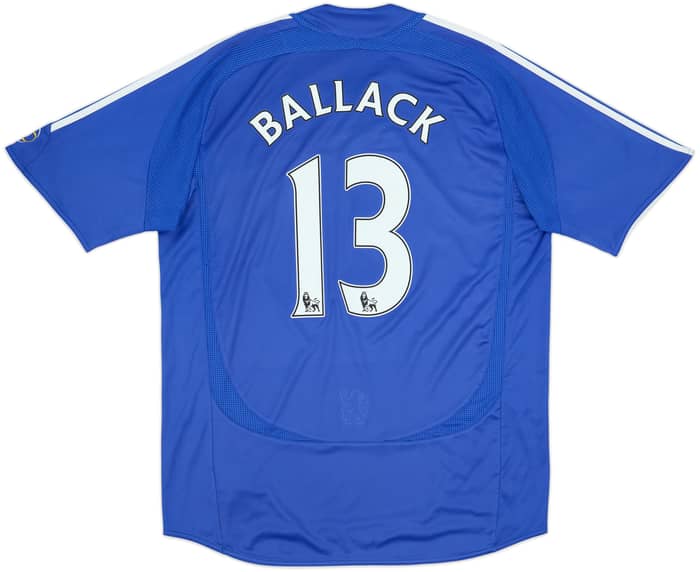 2006-08 Chelsea Home Shirt Ballack #13 - 7/10 - (L)