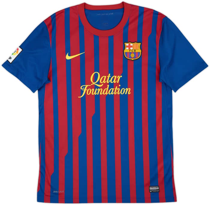2011-12 Barcelona Home Shirt A.Iniesta #8 - 8/10 - (M)
