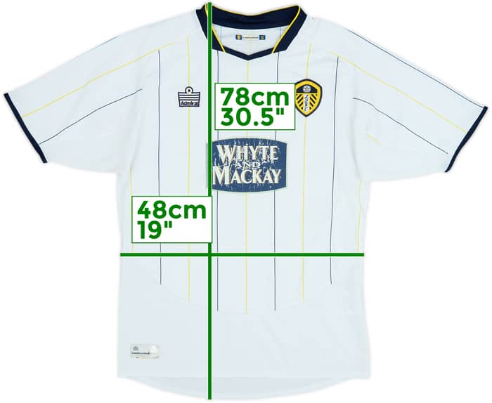 2005-06 Leeds United Home Shirt - 5/10 - (S)
