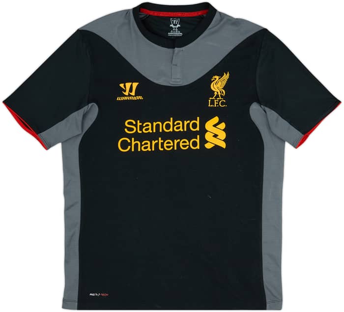 2012-13 Liverpool Away Shirt Agger #5 - 7/10 - (M)