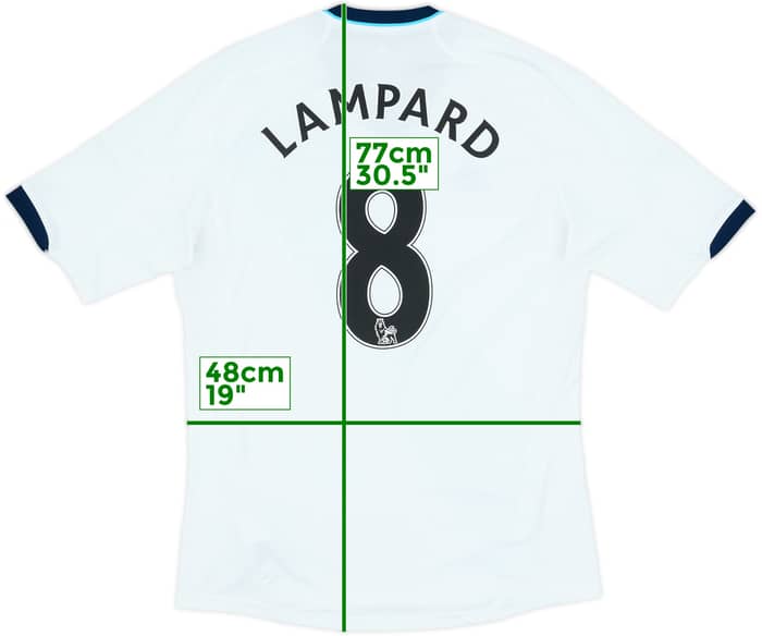 2012-13 Chelsea Away Shirt Lampard #8 - 8/10 - (M)