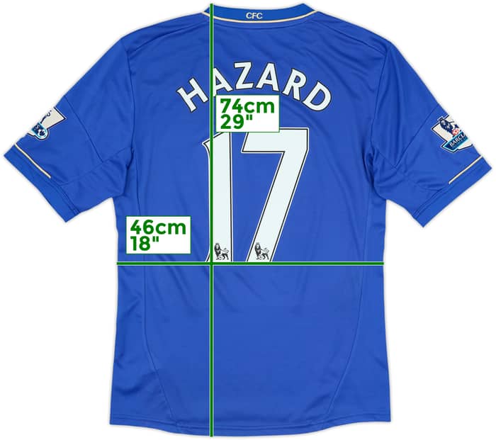 2012-13 Chelsea Home Shirt Hazard #17 - 8/10 - (S)