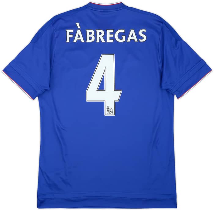 2015-16 Chelsea Home Shirt Fabregas #4 - 9/10 - (M)