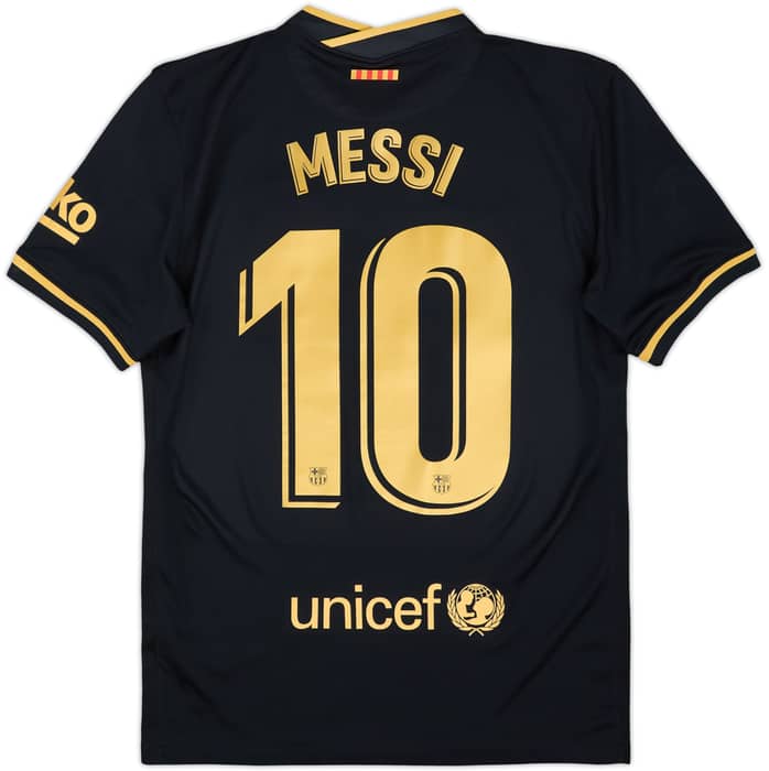 Camiseta de visitante del Barcelona 2020-21 Messi #10 - 10/10 - (S)