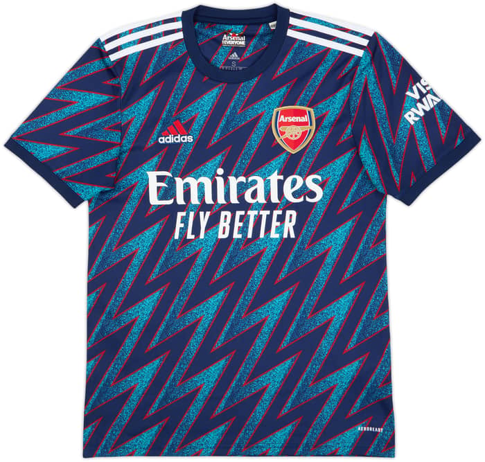 2021-22 Arsenal Third Shirt Odegaard #8 - 9/10 - (S)