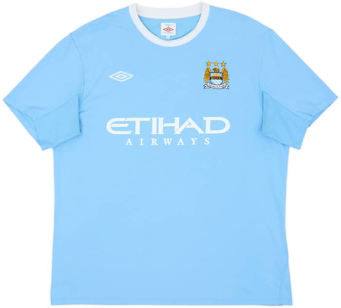2009-10 Manchester City Home Shirt Wright-Phillips #8 - 8/10 - (XL)
