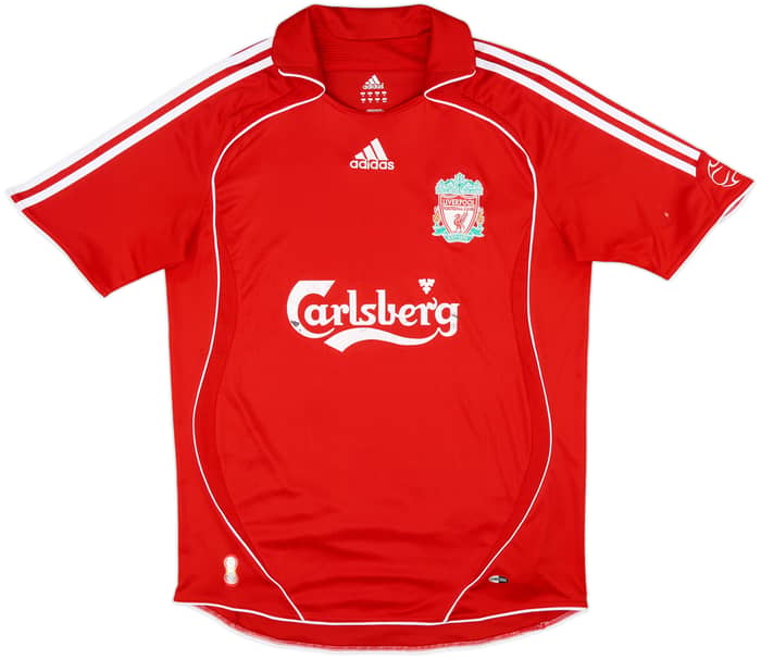 2006-08 Liverpool Home Shirt Gerrard #8 - 5/10 - (M)