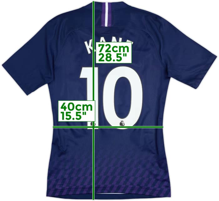 2019-20 Tottenham Authentic Away Shirt Kane #10 - 9/10 - (S)