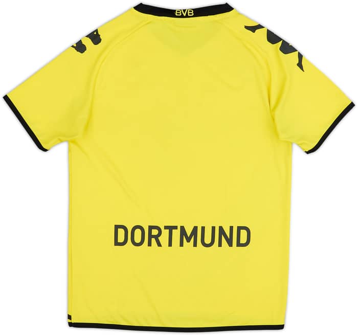2011-12 Borussia Dortmund European Home Shirt - 8/10 - (15-16 Years)