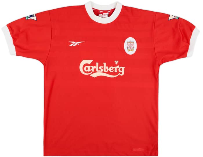 1998-00 Liverpool Home Shirt Owen #10 - 8/10 - (L)