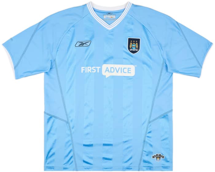 2003-04 Manchester City Home Shirt Anelka #39 - 9/10 - (XL)