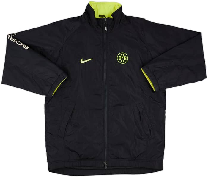 1997-98 Borussia Dortmund Nike Reversible Bench Coat - 8/10 - (M)