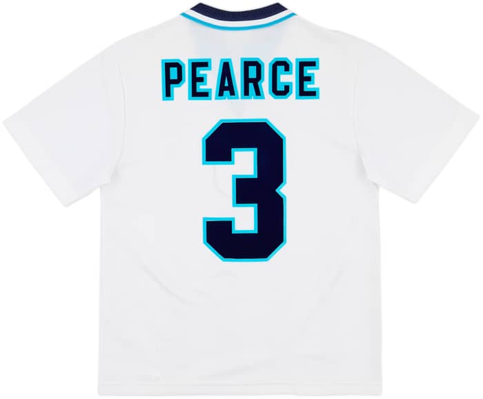 1995-97 England Home Shirt Pearce #3 - 8/10 - (M)