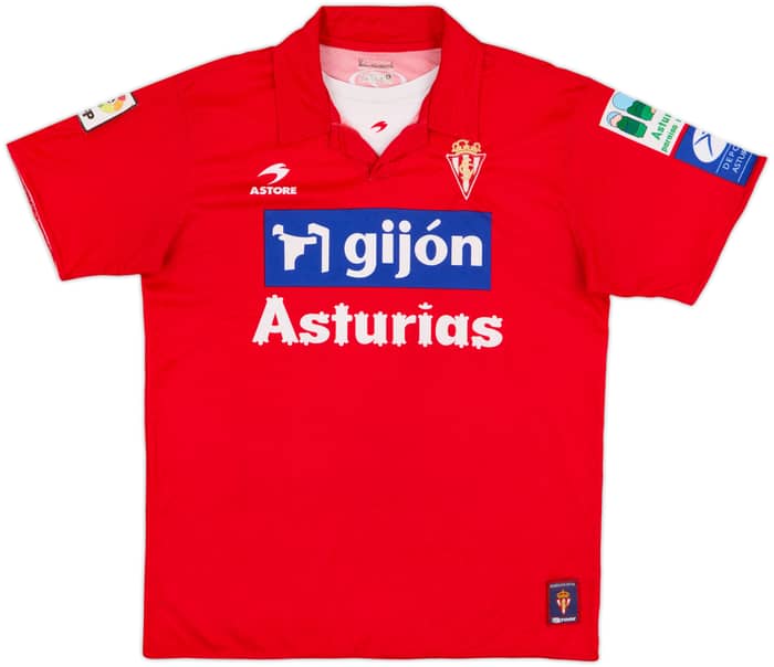 2007-09 Sporting Gijon Away Shirt - 7/10 - (L)