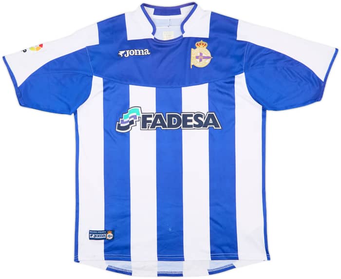 2003-04 Deportivo de La Coruna Home Shirt - 5/10 - (M)