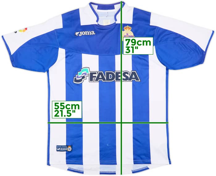 2003-04 Deportivo de La Coruna Home Shirt - 5/10 - (M)