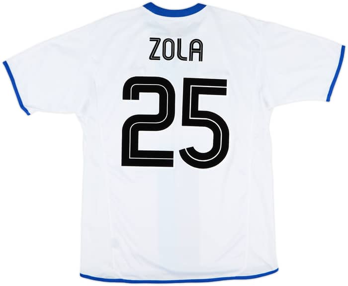2003-05 Chelsea Away Shirt Zola #25 - 7/10 - (M)