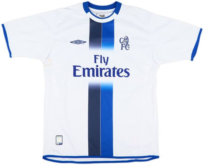 2003-05 Chelsea Away Shirt Zola #25 - 7/10 - (M)