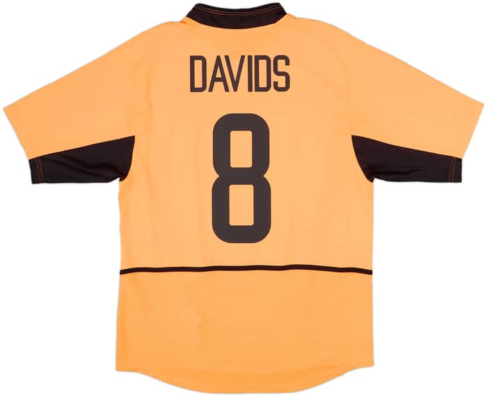 2002-04 Netherlands Home Shirt Davids #8 - 10/10 - (M)