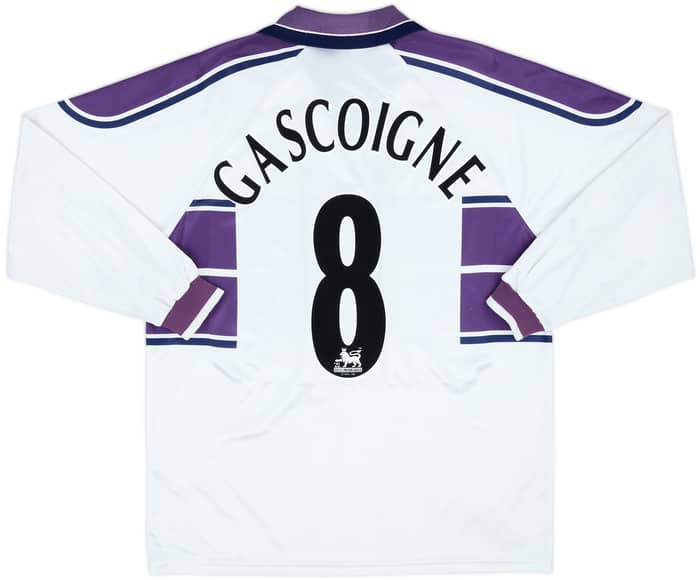1999-00 Middlesbrough Away L/S Shirt Gascoigne #8 - 9/10 - (L)