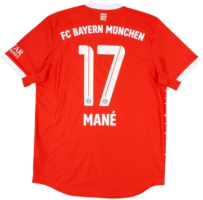 2022-23 Bayern Munich Authentic Home Shirt Mane #17 - 10/10 - (M)