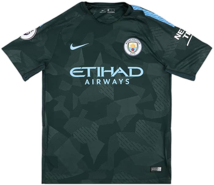 2017-18 Manchester City Third Shirt De Bruyne #17 - 7/10 - (M)