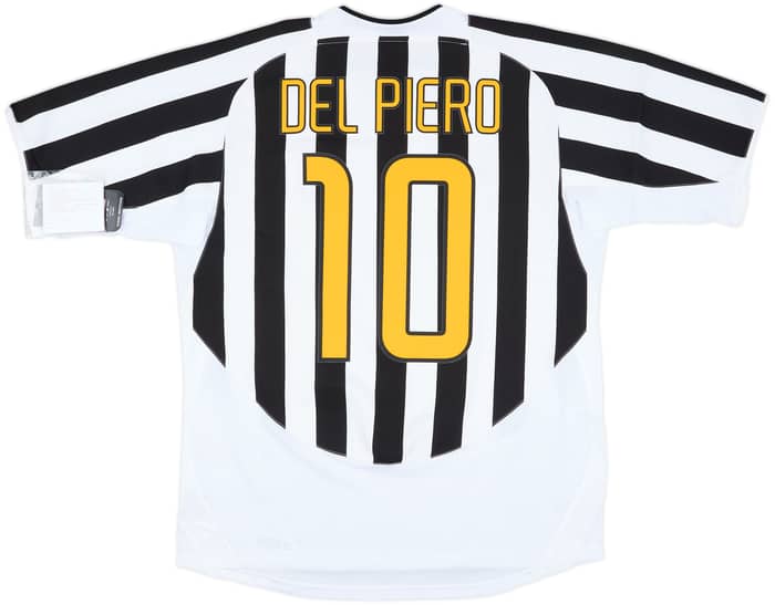 2003-04 Juventus Home Shirt Del Piero #10 (L)