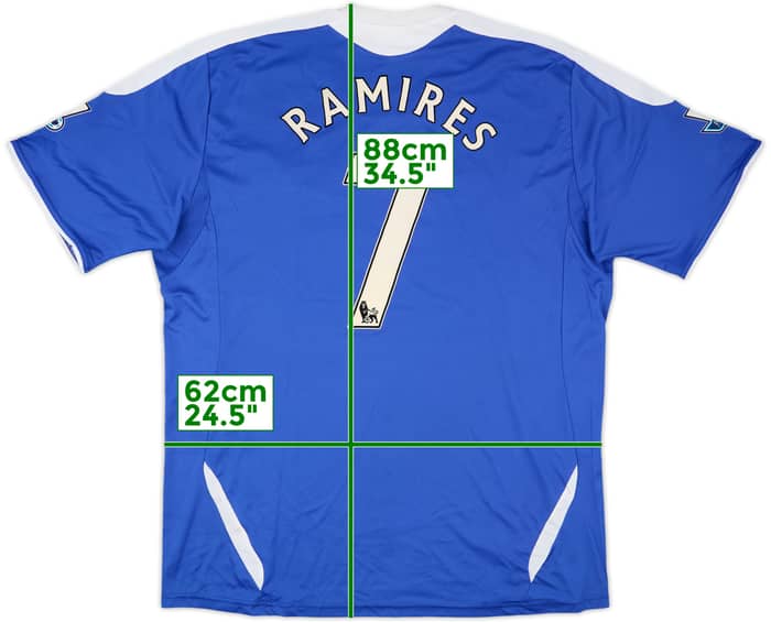 2011-12 Chelsea Home Shirt Ramires # 7 - 4/10 - (XXL)