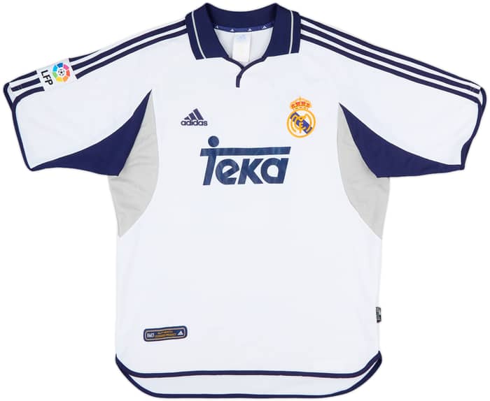 2000-01 Real Madrid Home Shirt J.M.Guti #14 - 6/10 - (M)