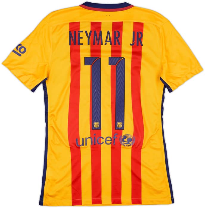 2015-16 Barcelona Authentic Away Shirt Neymar #11 - 8/10 - (S)
