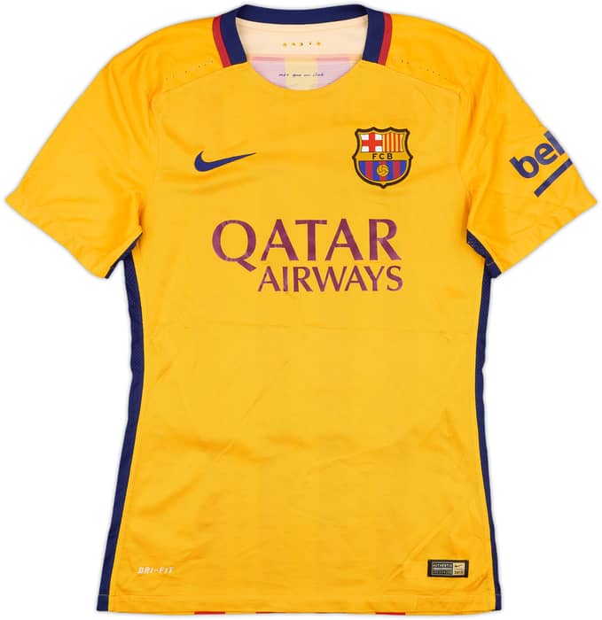 2015-16 Barcelona Authentic Away Shirt Neymar #11 - 8/10 - (S)