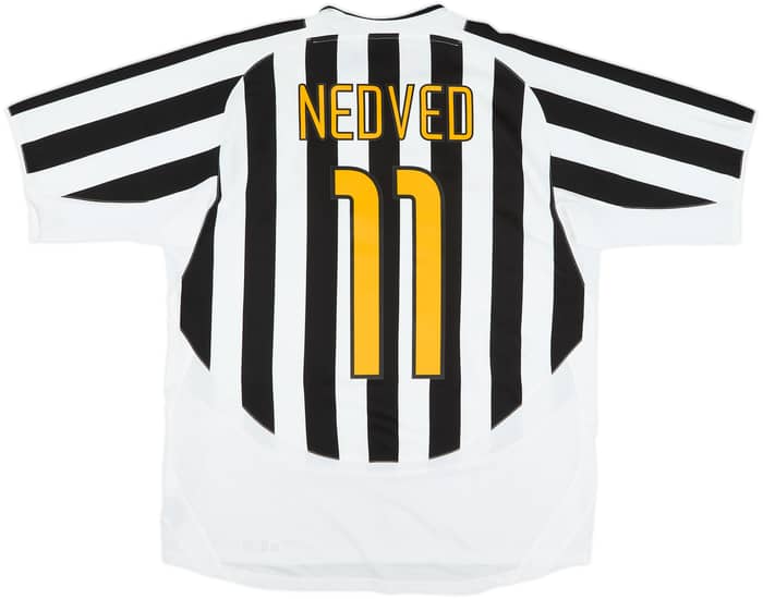 2003-04 Juventus Home Shirt Nedved #11 - 7/10 - (L)