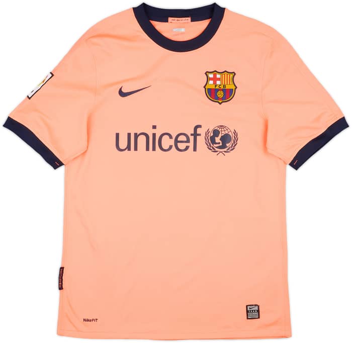 2009-10 Barcelona Away Shirt A.Iniesta #8 - 9/10 - (S)